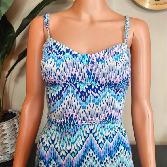 AEROPOSTALE | XL, MULTI COLORED, SPAGHETTI STRAP DRESS - Picture 3 of 5